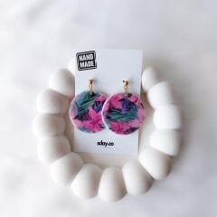 Pembe Rüzgar Küpe