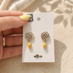 Limon Pop | Limon Figürlü Sallantılı Küpe